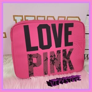 💖 NWT PINK Tech Sleeve Case 15"x10" by Victoria's Secret #7247 💖